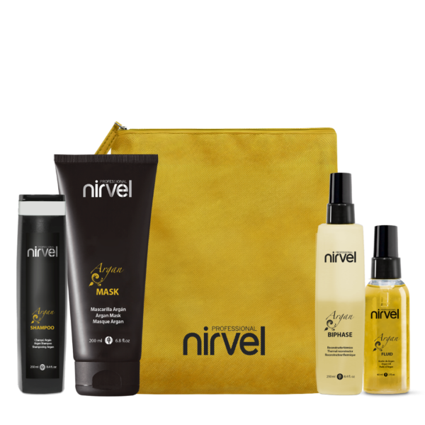 Nirvel Argan beauty bag